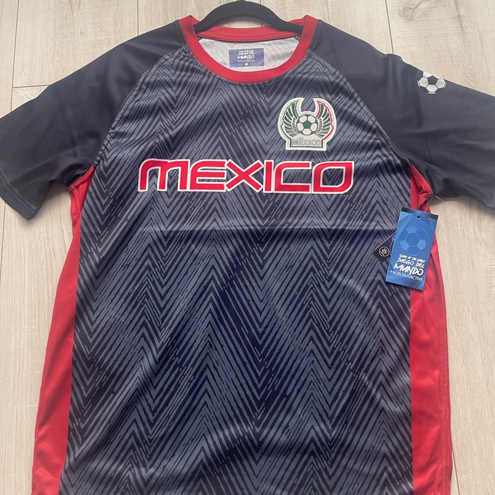 NWT XCelsius Active Mexico Futbol Soccer Jersey Shirt